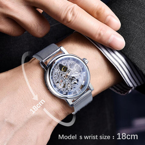 Mens Watches Top Brand Luxury Mechanical Skeleton Watch-JW00615-Veeddydropshipping