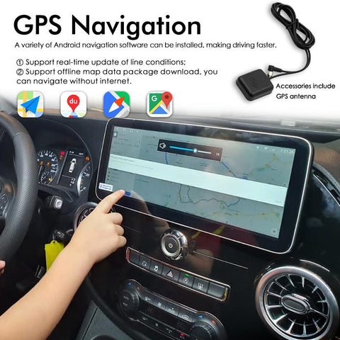 12.3Inch 2Din Android 12 Car Radio For Mercedes Benz Vito 116 2016 Stereo-AM00640-Veeddydropshipping