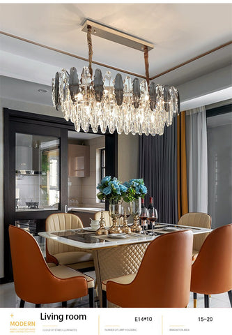 Modern Luxury Crystal Chandeliers-TI00422-Veeddydropshipping