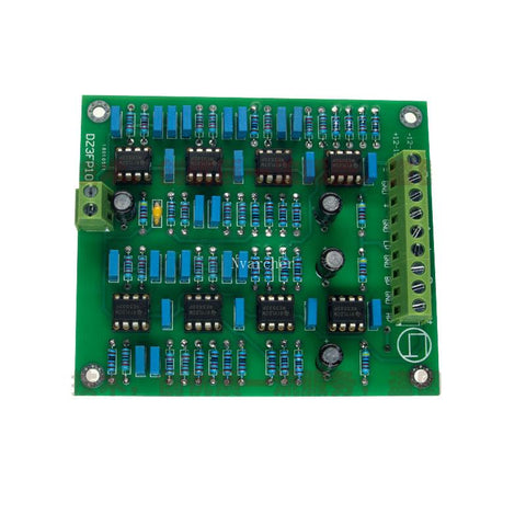Bass Midrange Treble 3Way Crossover Audio Board  NE5532P Frequency Divider-CE00915-Veeddydropshipping