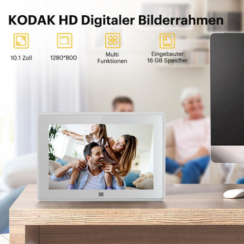 10 Inch Digital Cloud Photo Frame Wi-Fi Enabled,16G Memory,178° Viewing Angles With-CE00329-Veeddydropshipping