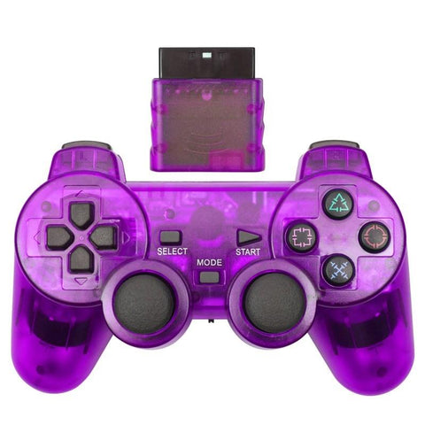 Wireless Controller For Sony Playstation 2 Gamepad Dual Vibration Shock -CE01358-Veeddydropshipping