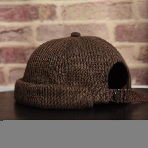 Thick Winter Hat Fashion Docker Sailor Biker-MF00975-Veeddydropshipping