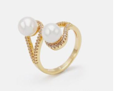 Elegant  enamel stone ring 925 Sterling Silver rings -JW00431-Veeddydropshipping