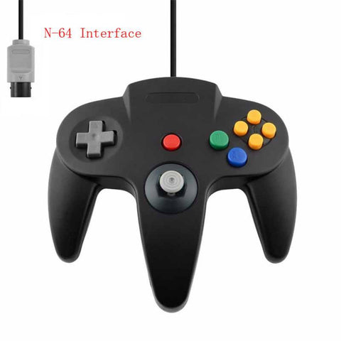 N64 Controller Joystick Gamepad Long Wired For Nintendo 64 Console Games -CE01424-Veeddydropshipping