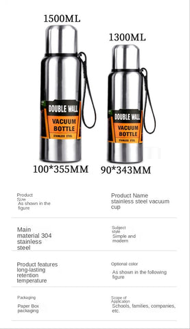 All-Steel Thermos Cup Stainless Steel-HA01248-Veeddydropshipping
