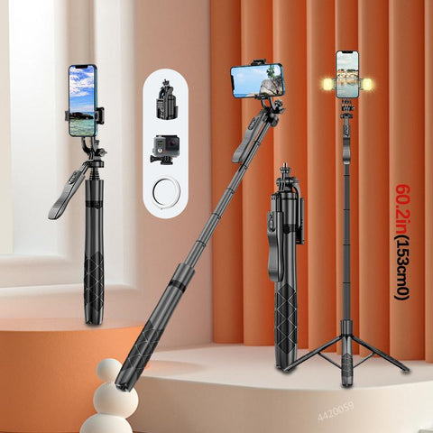 New Foldable Wireless Bluetooth Selfie Stick Monopod With Bluetooth Shutter -CE00369-Veeddydropshipping