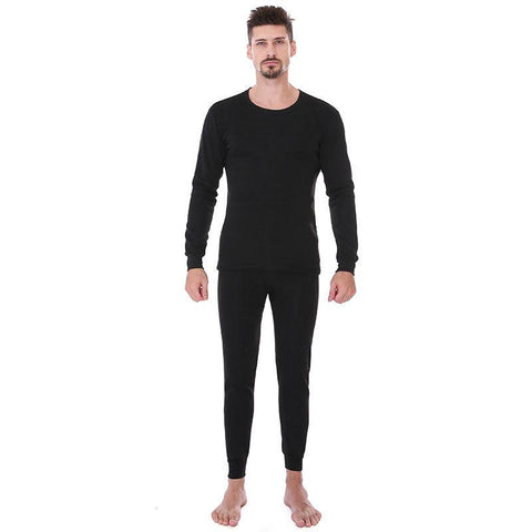 Mannen Thermisch Ondergoed Sets Dunne Fleece Effen-MF01538-Veeddydropshipping
