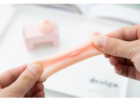 2PCS Funny Penis Shape Slow Rebound PU Decompression Toy Slow-TB01506-Veeddydropshipping