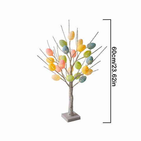 Led Easter Egg Tree With Lights Easter Decorations-HA01872-Veeddydropshipping