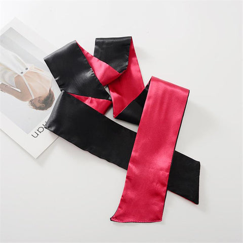 1.5M Erotic Eye Mask Self Bondage Restraint Ribbon BDSM Masks Eyes Patch-BH01326-Veeddydropshipping