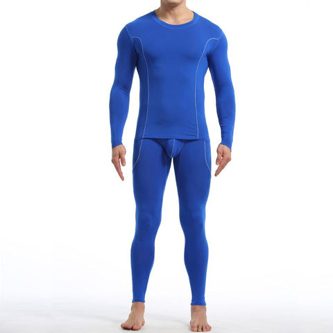 Men Winter Thermo Underwear Long Johns Winter Clothes Men Thick Thermal-MF01628-Veeddydropshipping