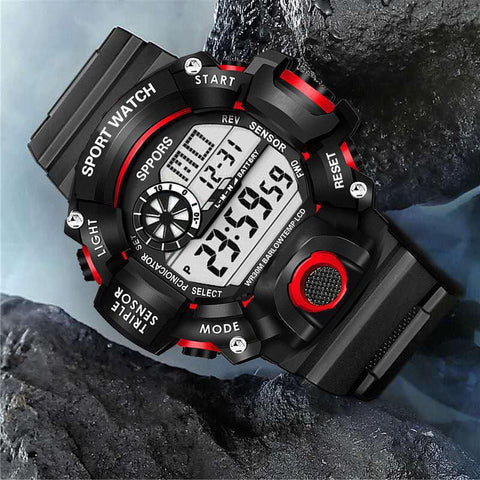 Fashion Sports Electronic Watch New Waterproof-JW00733-Veeddydropshipping