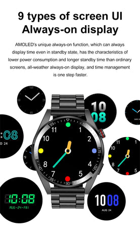 Smart Watch Always Display Bluetooth Call Local Music Smartwatch-JW00824-Veeddydropshipping
