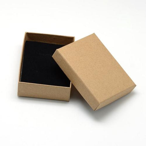 Cardboard Jewelry Gift Box  Packaging With Sponge Inside Rectangle-JW01705-Veeddydropshipping