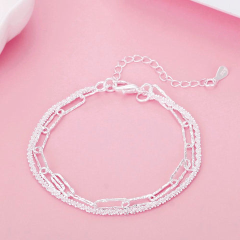 925 Sterling silver Beautiful bracelets necklaces  -JW00208-Veeddydropshipping