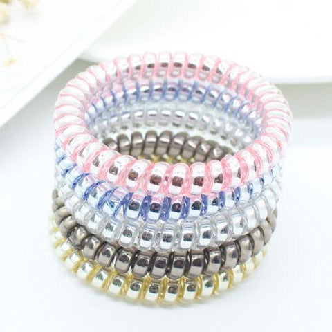 Girls Ponytail Hair Rings-WF01059-Veeddydropshipping