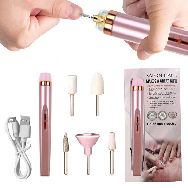 Electric Nail Drill Sander Nail Manicure  Light Art Pen Tools -BH01028-Veeddydropshipping