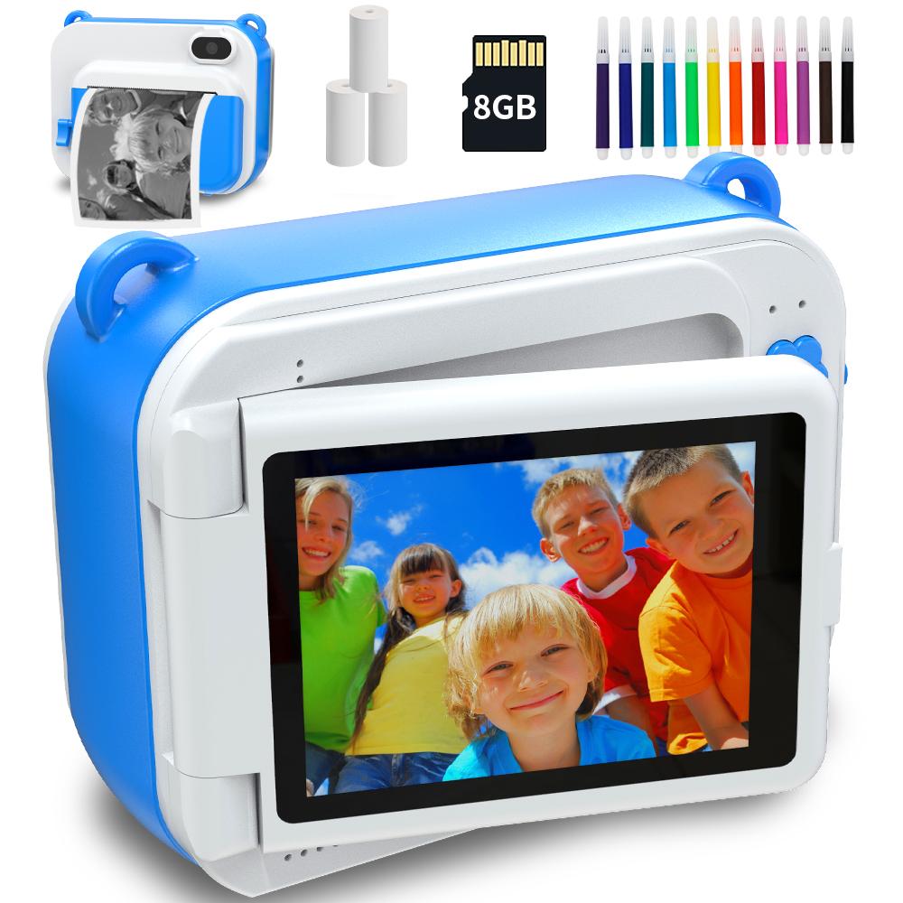 DIY Printting Children&#39;s Camera With Thermal Paper Digital Photo -CE00510-Veeddydropshipping
