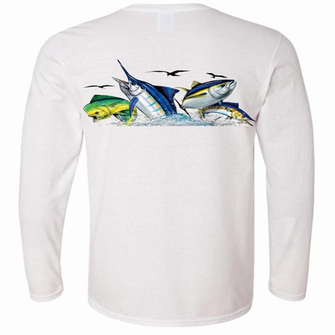 High Quality Custom Uv Protection Fishing Shirts Print Fishing Wholesale Custom -OS00491-Veeddydropshipping