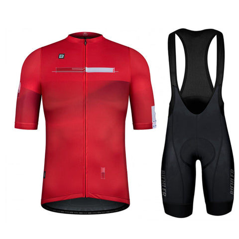 Summer Cycling Jersey Short Sleeves Bibs Shorts Suit Bicycle Clothing Set MTB-OS01078-Veeddydropshipping