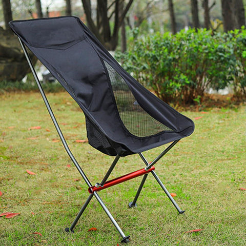Portable Camping Chair Folding Outdoor Moon Chair-HA01674-Veeddydropshipping