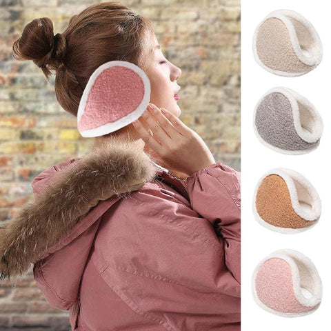 Velvet Earmuffs Cycling Skiing Ear Muffs-WF01236-Veeddydropshipping