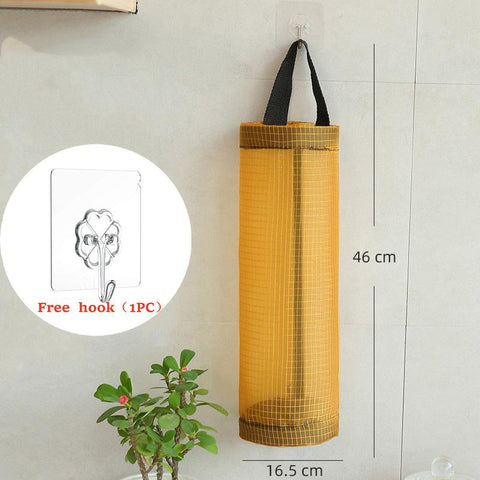 Grocery Wall Mount Plastic Bag Holder-HA00930-Veeddydropshipping