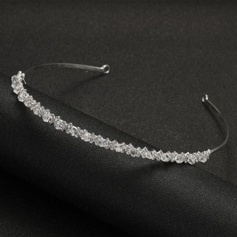 Tiara Headband Bridal Princess Hair Accessories Jewelry -JW00522-Veeddydropshipping