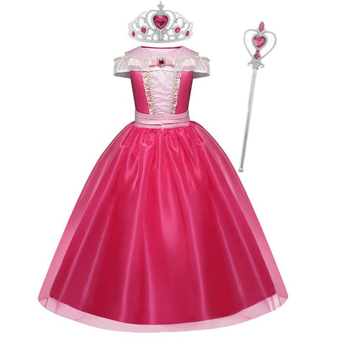 Encanto Children Costume For Kids Girl 4-10 Yrs Cosplay Clothes Party Dress-TB00850-Veeddydropshipping