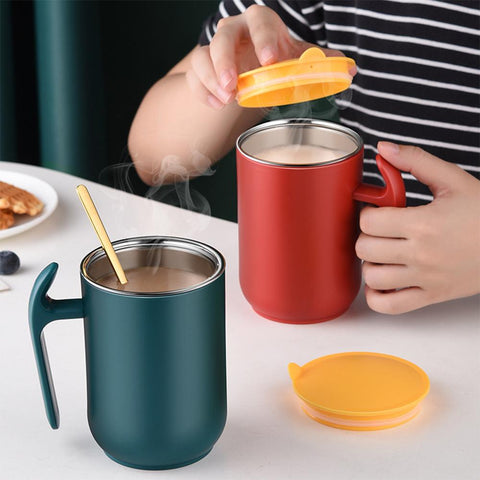 Thermos Cup Large Capacity Stainless Steel Mug-HA01288-Veeddydropshipping