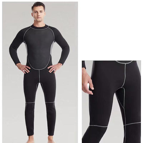 Diving Cargo Wetsuit 3MM Men Surf Scuba Diving Suit Medals Equipment Underwater -OS00205-Veeddydropshipping