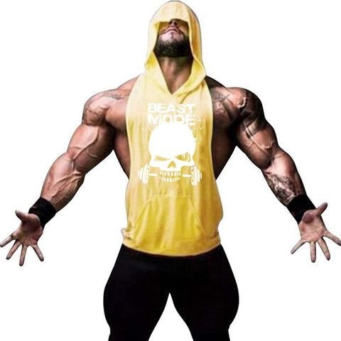 Sleeveless Gym Shirt Bodybuilding Fitness Muscle-MF00092-Veeddydropshipping