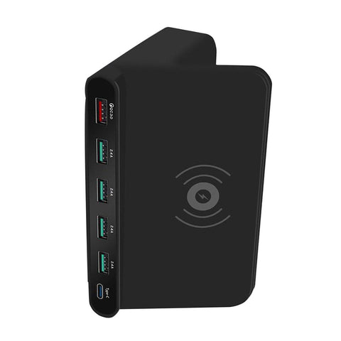 Smartphone Wireless Charger 3-in-1 USB Multi-port Fast Charging Adapter Smartphone Power Adapter-PA00523-Veeddydropshipping