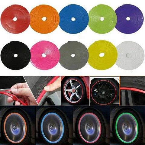 8M/Roll Rim Blades Wheel Rims Protector Decor Strip Tire Guard Line-AM00083-Veeddydropshipping