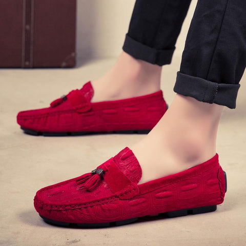 Summer Moccasins Comfortable Genuine Leather Loafers-BS01345-Veeddydropshipping