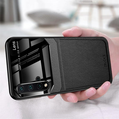 Phone Case for Huawei Nova 5T Case Luxury Bumper High Quality PU Leather Cover-PA00267-Veeddydropshipping
