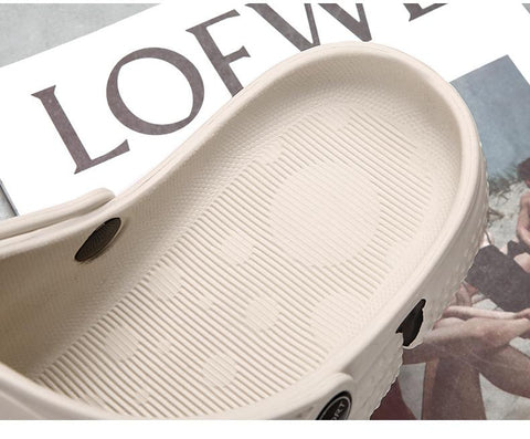 Wear-resistant Clogs Garden Shoes Hole Shoes Outdoor Baotou-BS01501-Veeddydropshipping