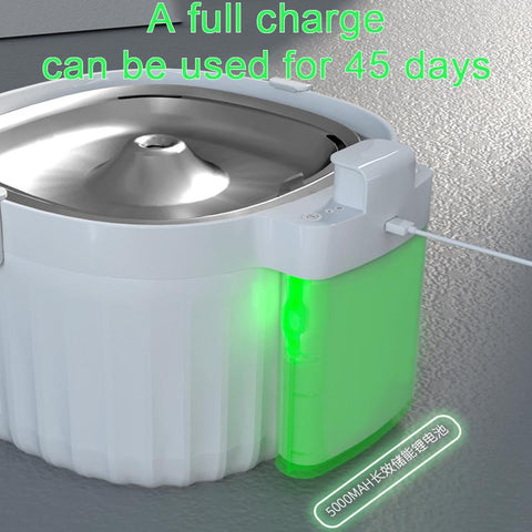 Charging Cat Water Fountain Intelligent Wireless-HA01392-Veeddydropshipping