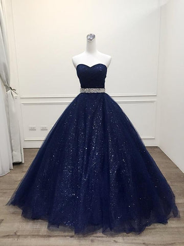 Luxury Princess Ball Gown Evening Dress-WF01549-Veeddydropshipping