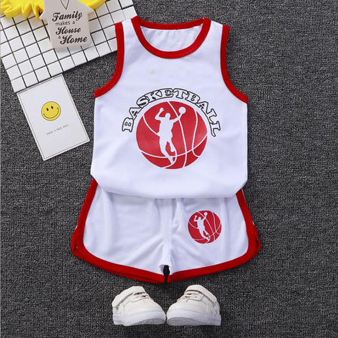 Boys Sports Basketball Summer Casual Children&#39;s Sport Sleeveless-Veeddydropshipping-3