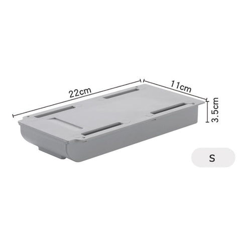 Under Desk Stand Self-adhesive Under-drawer Storage-HA00814-Veeddydropshipping