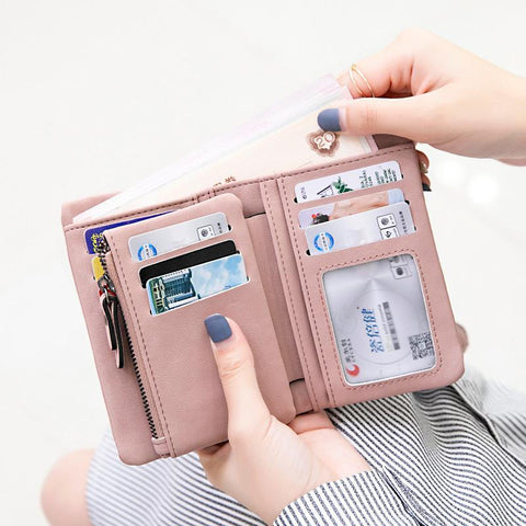 Large-Capacity Multi-Function Multi-Card Coin Purse Cute Female-BS00634-Veeddydropshipping