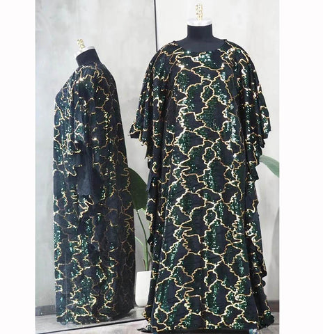 Africa Clothing Woman Dashiki Long Dresses-WF01656-Veeddydropshipping