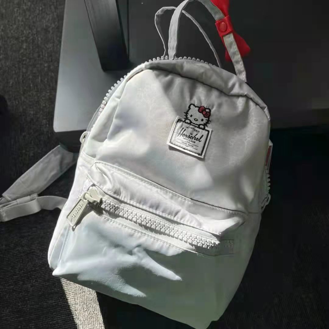 2022 New Trendy Hellokitty Cute Campus Joint Backpack-TB00058-Veeddydropshipping