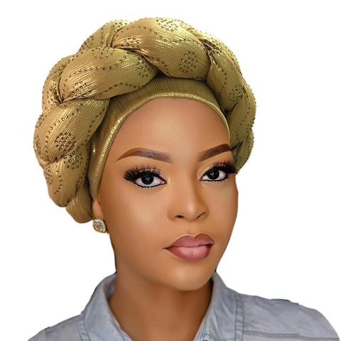 African Headtie Fashion Nigerian Headwrap-Veeddydropshipping