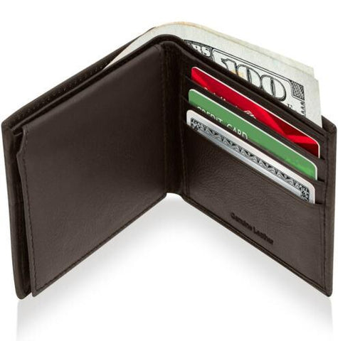 Minimalist Bifold Wallets For Men RFID-MF00722-Veeddydropshipping