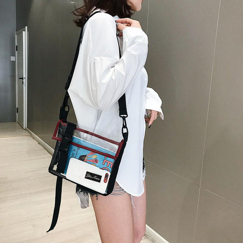Messenger Bag Unisex Square Casual Crossbody Bags-BS00390-Veeddydropshipping