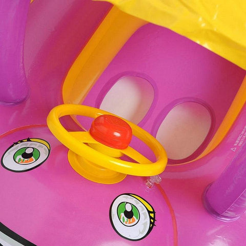 Summer Baby Flamingo Pool Float Safety Swimming Rings Inflatable Swim -OS00133-Veeddydropshipping