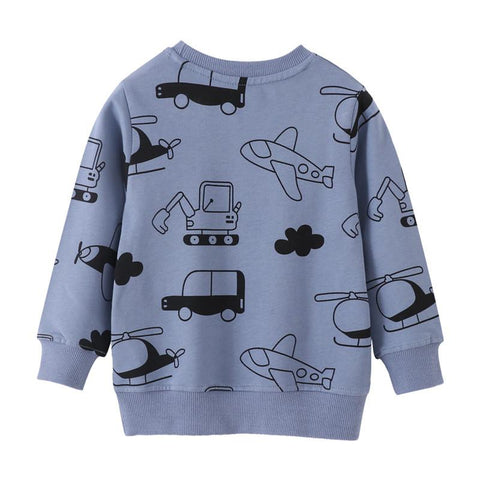 Jumping Meters New Arrival Cartoon Boys Sweatshirts Autumn Spring-TB01323-Veeddydropshipping